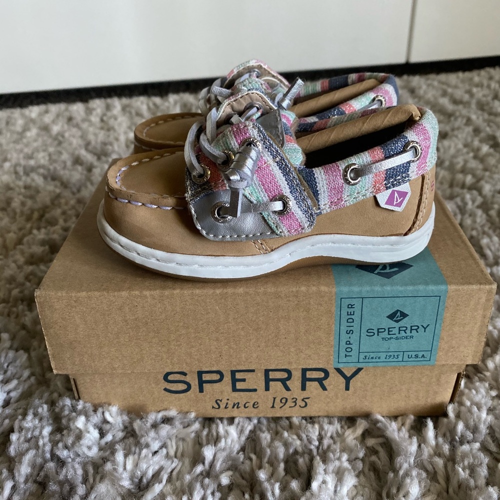 Brand New Sperry Baby/Toddler Boat Shoes Size 5